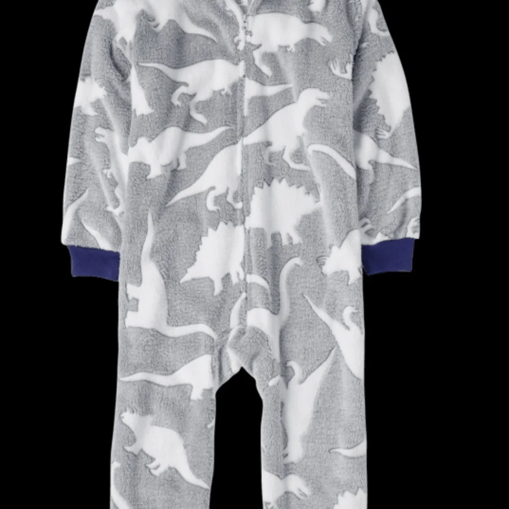 Dinosaurs Print 🍂Onesie Long Sleeve Fleece